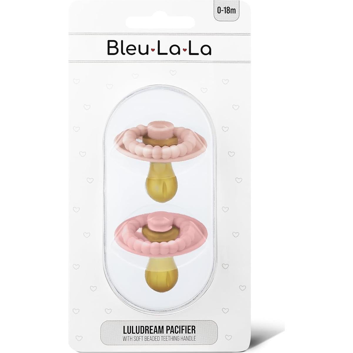 Chupete Luladream Rosa Blush - Tetina de Caucho Natural 0-18M