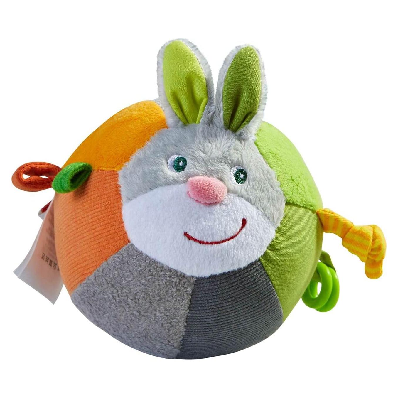 Pelota de Conejo HABA para Bebés - Juguete Sensorial Lavable