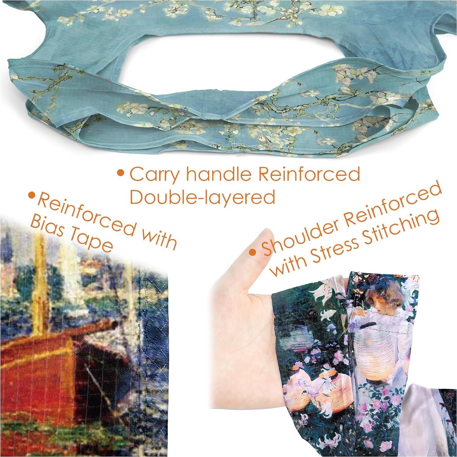 Bolsa de Compras Reutilizable BeeGreen Lila 22.7 kg Plegable