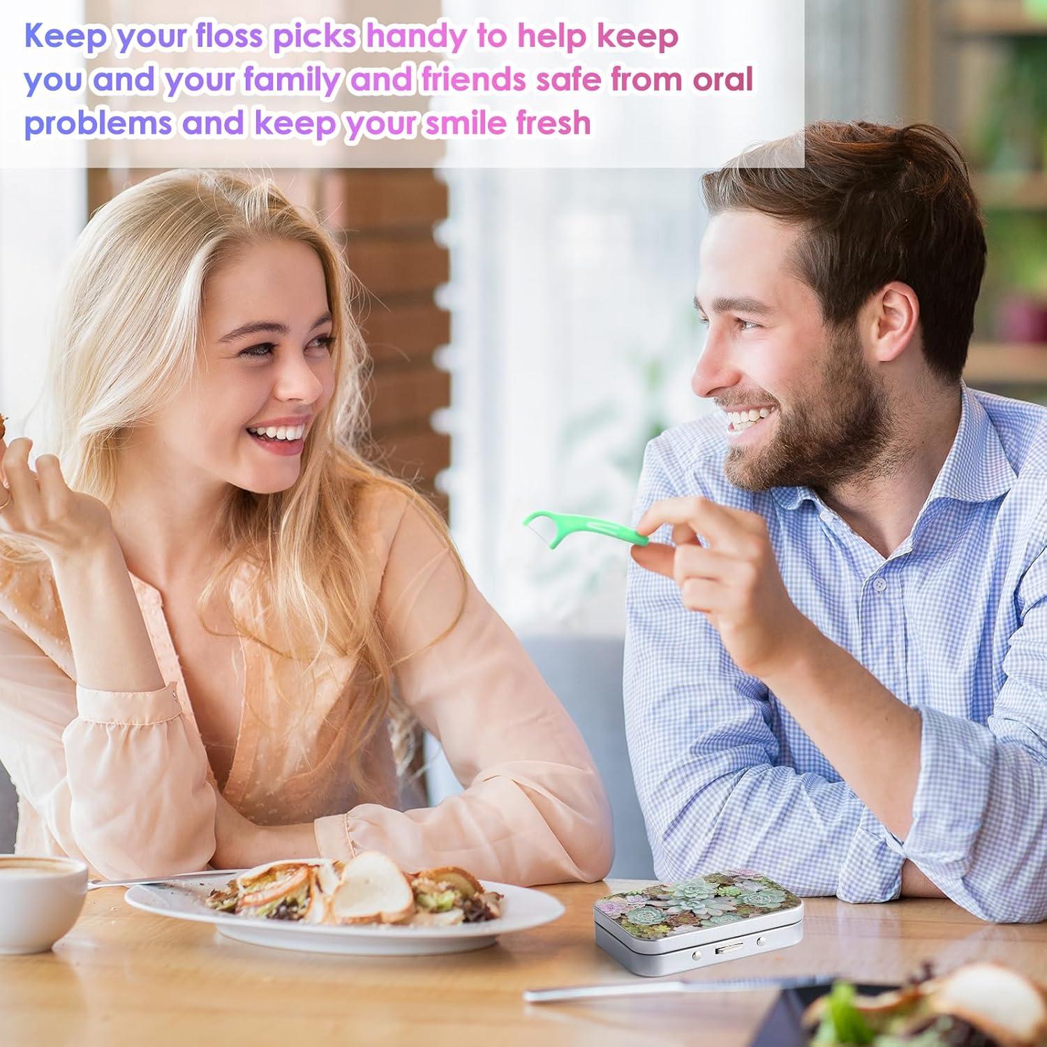 Estuche Portátil para Hilo Dental Gerkia Alfabeto 3 Piezas