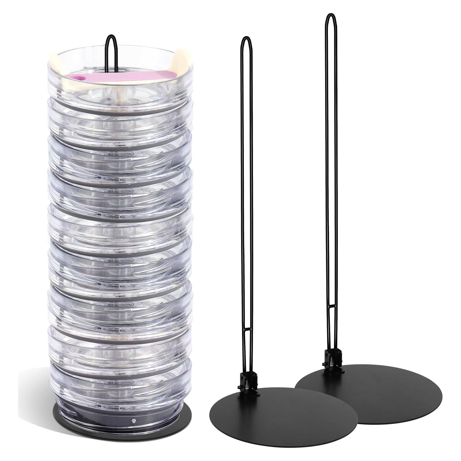 Organizador de Tapas de Tazas Vodolo 2 PCS Vertical 15 Tapas