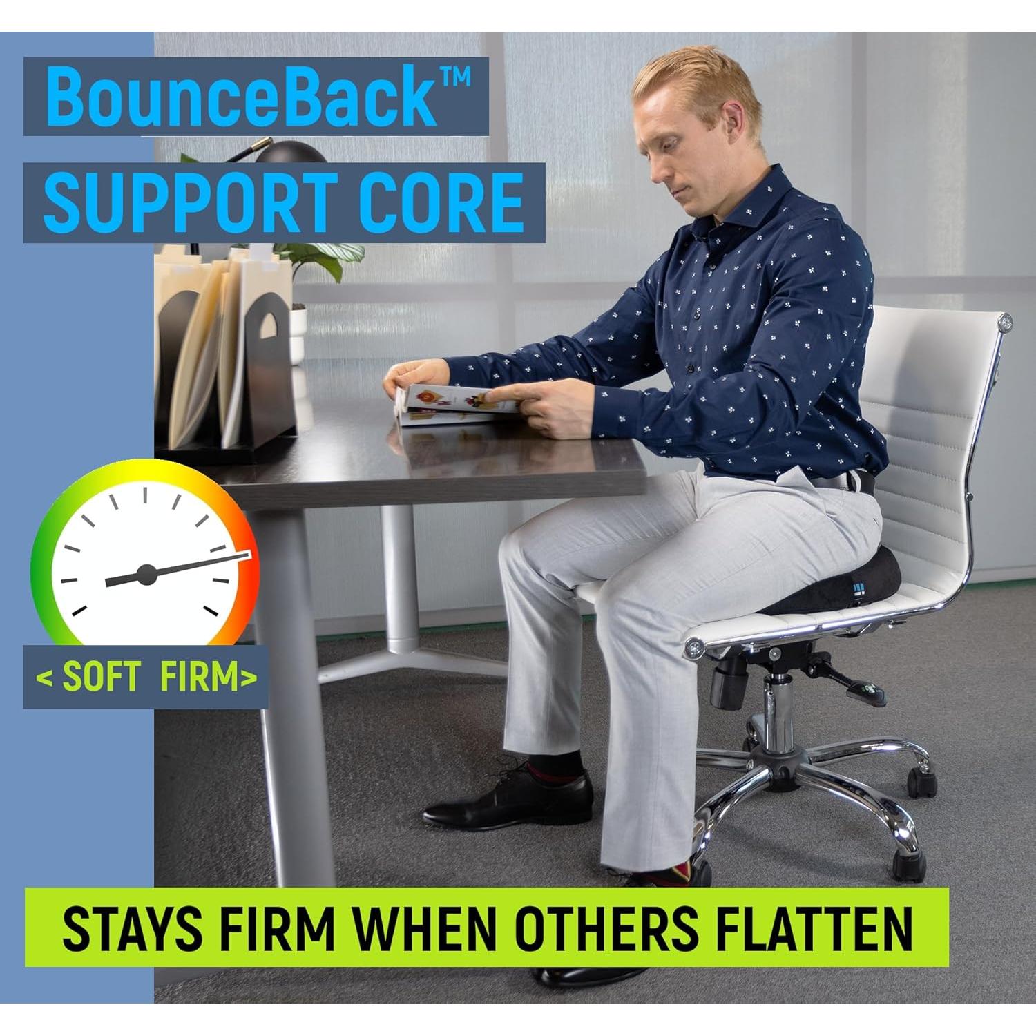 Almohada en Forma de Dona Ergonomic Innovations - Alivio Dolor Coxis