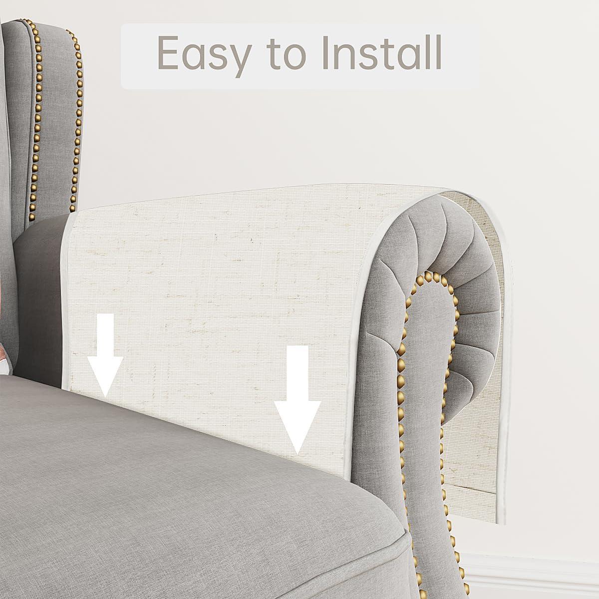 Caddy Organizador de Sillón Guken Beige con 6 Bolsillos