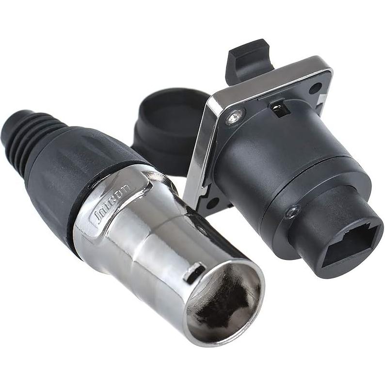 Conector RJ45 IP65 a Prueba de Agua Anmbest Cat6 2 Unidades