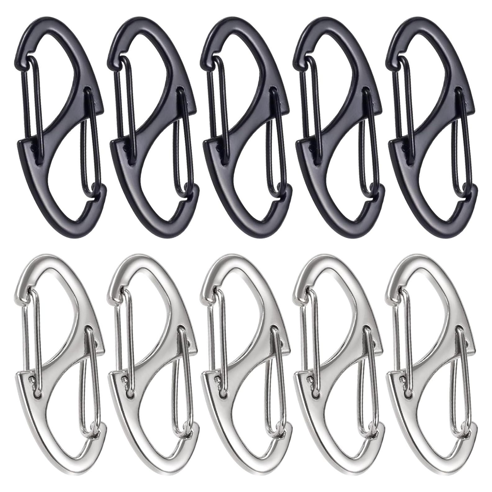 Candados de Cremallera Antirrobo HINZIC 10pcs Doble Apertura