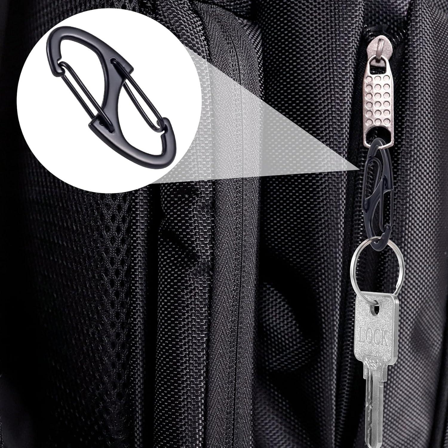 Candados de Cremallera Antirrobo HINZIC 10pcs Doble Apertura