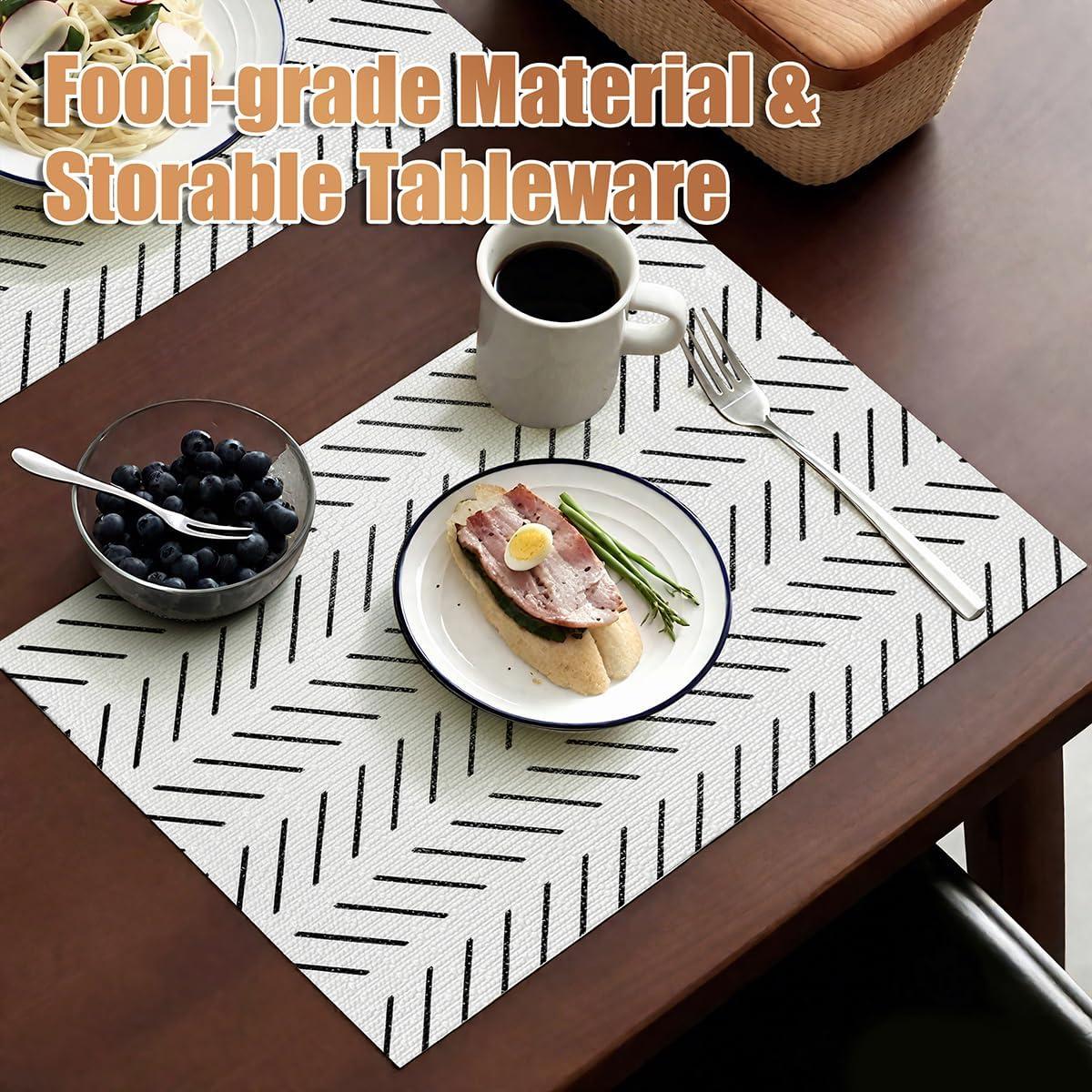 Forro de Estante Tatyanna Rayado 30cm x 5m Antideslizante