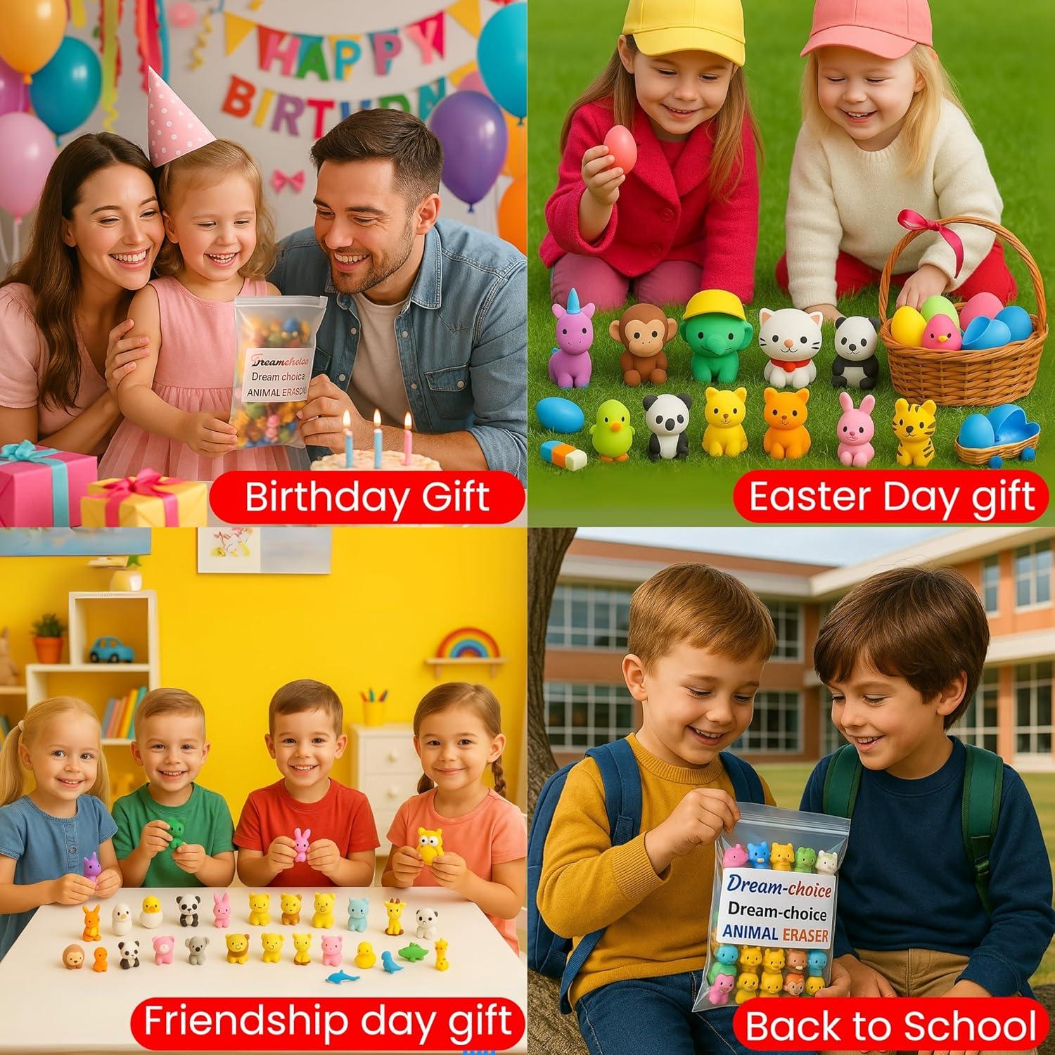 Borradores de Animales Dream Choice 30 Pcs para Niños