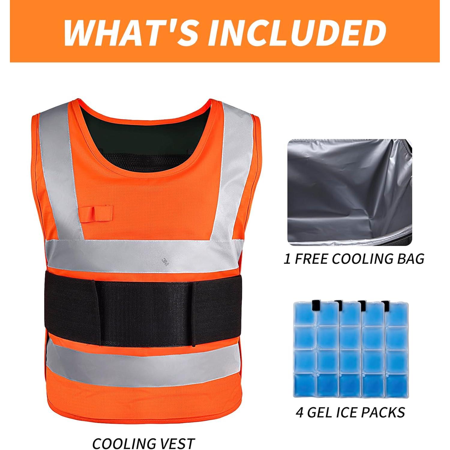 Chaleco Refrigerante TOURGO para Hombres con Gel 1.54 kg