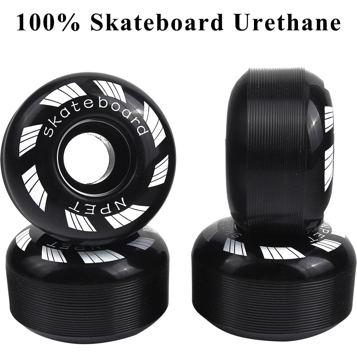 Conjunto de Patineta NPET 52mm con 8 Rodamientos ABEC-11