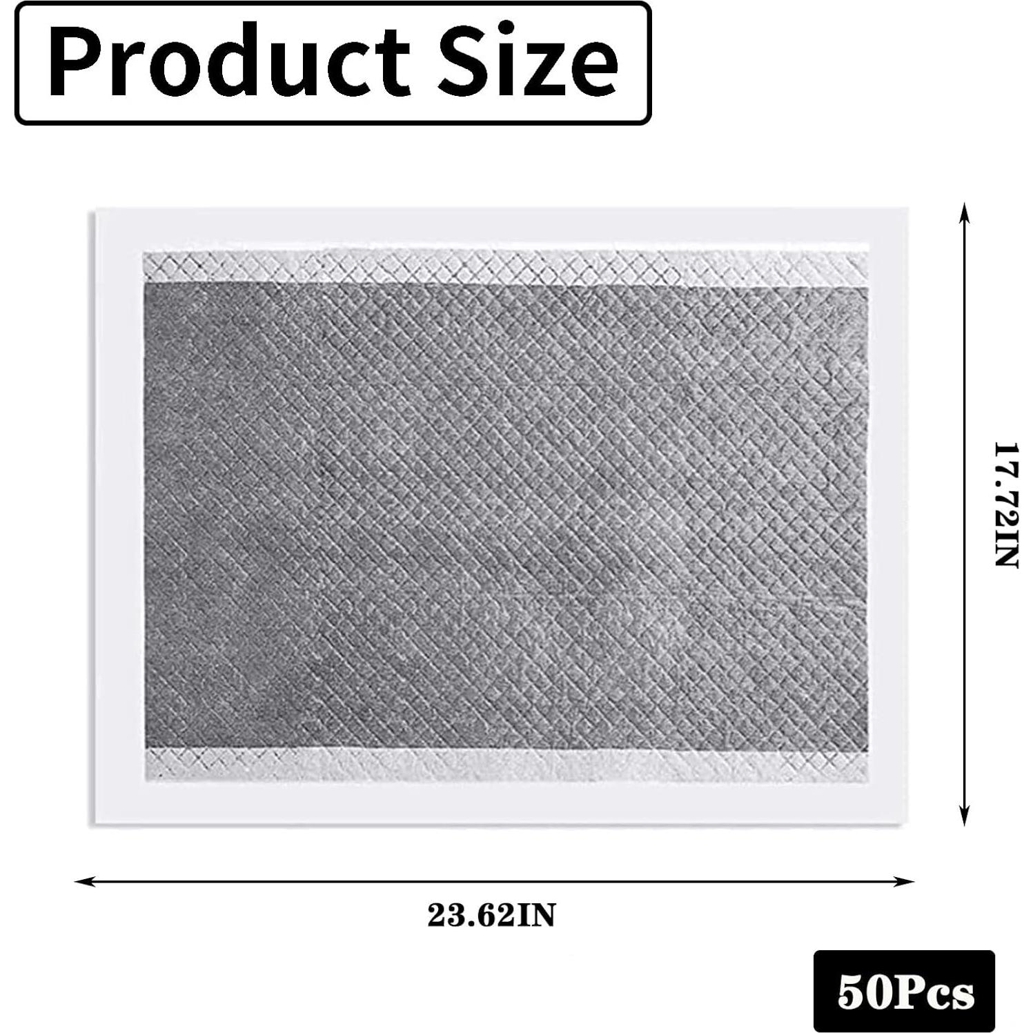 Almohadillas Desechables para Orina PINVNBY 60x45cm 50 Piezas