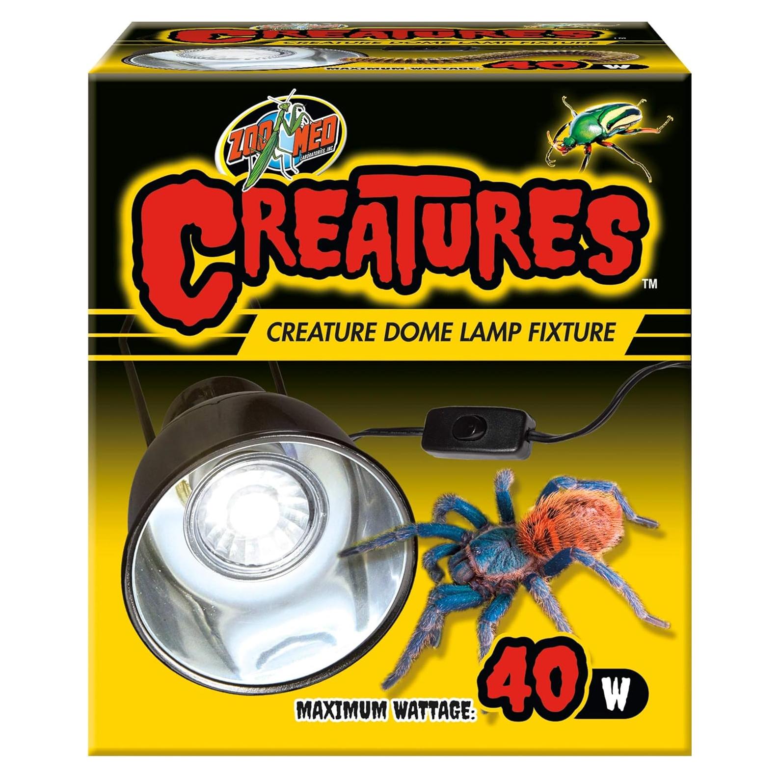 Lámpara Dome Creatures Zoo Med 40W para Terrarios