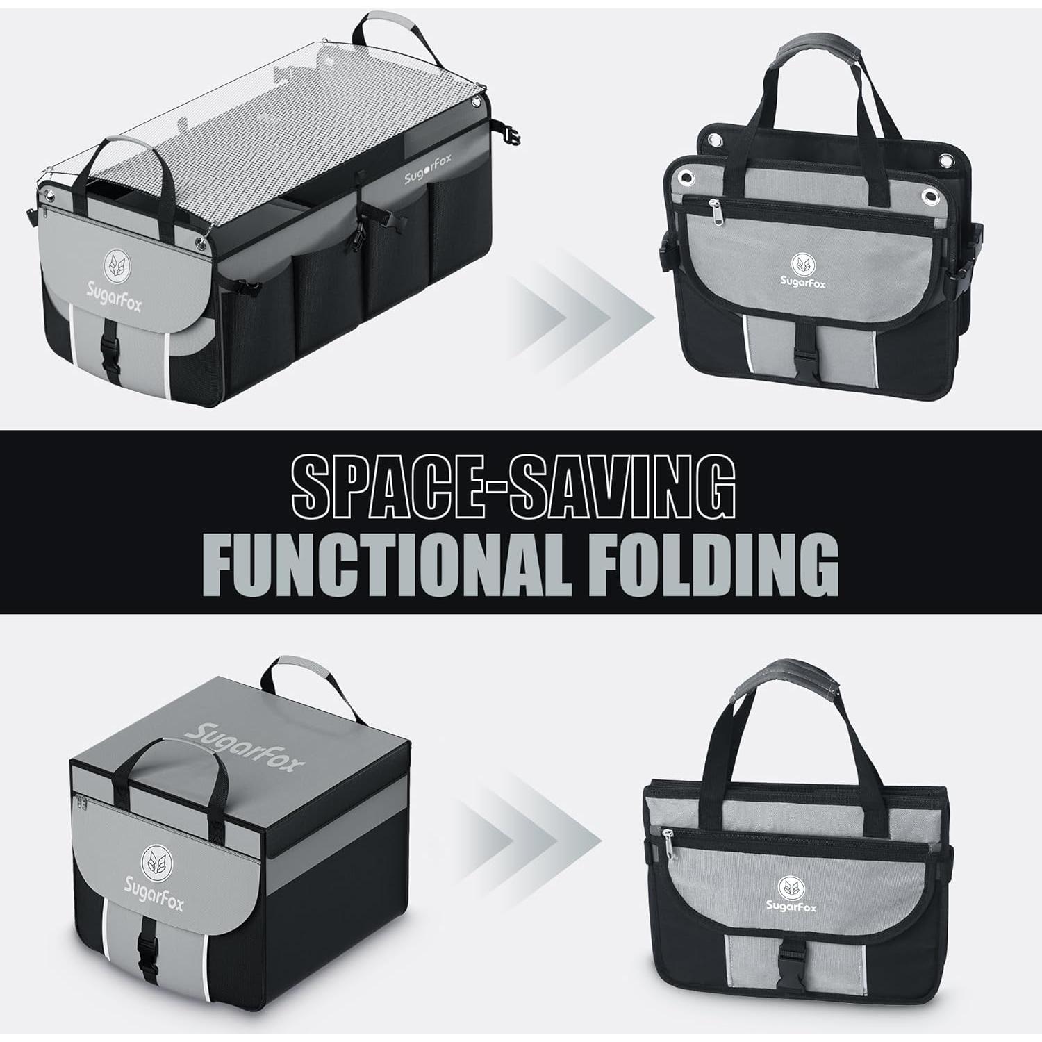 Organizador de Maletero Modular SugarFox 63L + 26L Impermeable