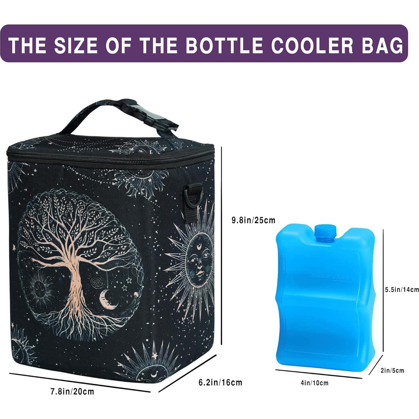 Bolsa Enfriadora de Leche Materna NPD-BLantt 4 Botellas 266ml