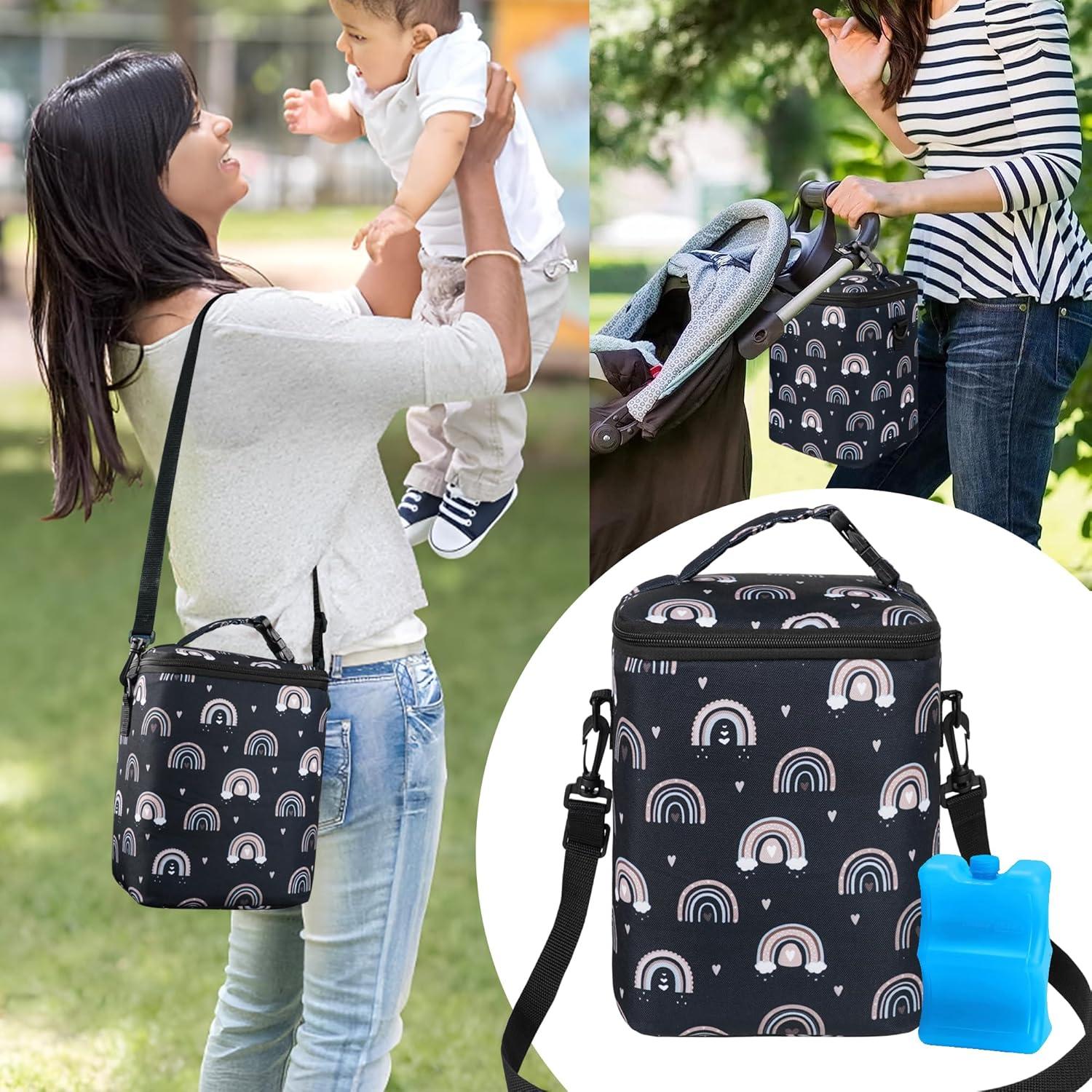 Bolsa Aislante para Leche Materna NPD-BLantt 4 Botellas 266ml