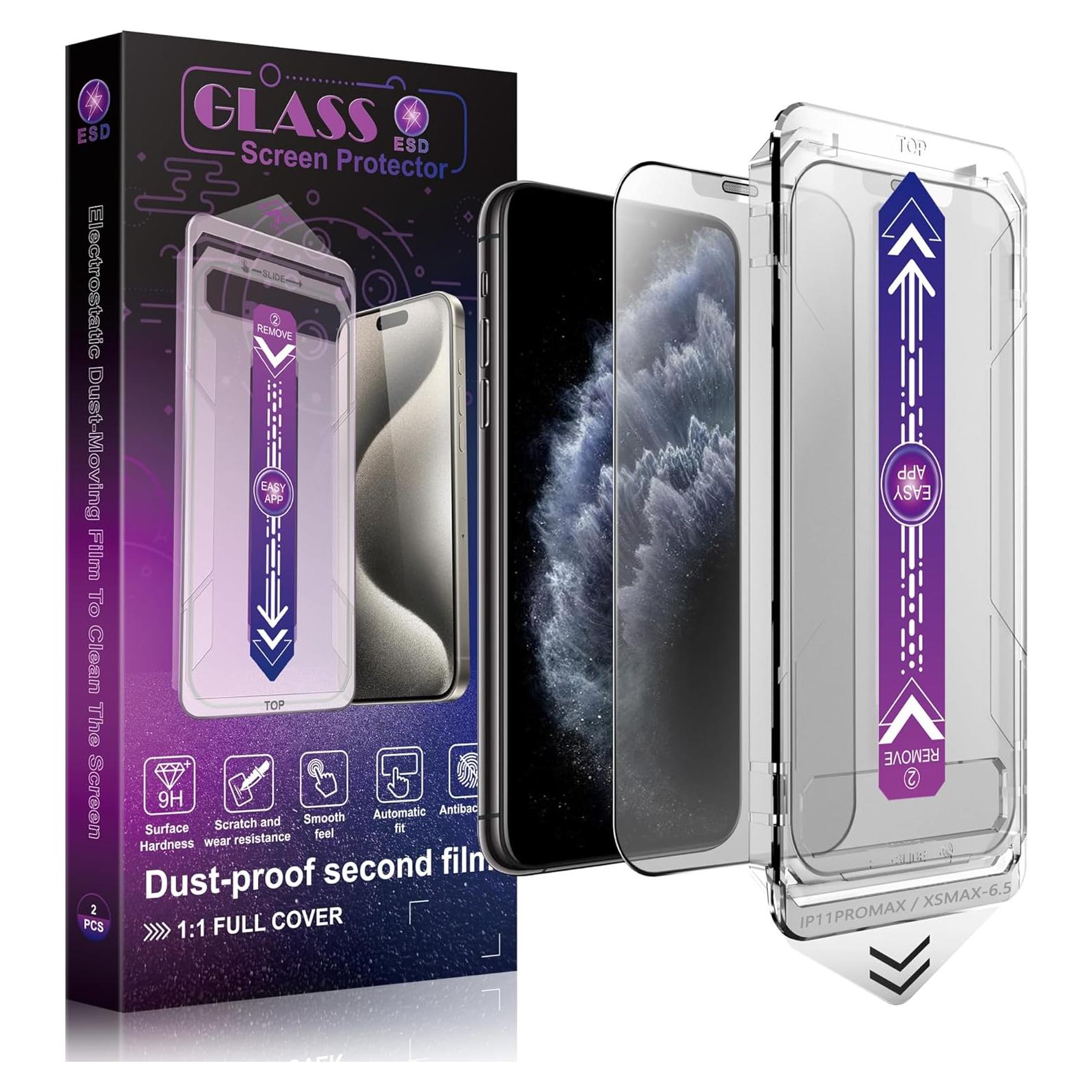 Protector de Pantalla Mate Vidrio Templado SHANG PIN JIA iPhone 11 Pro Max XS Max