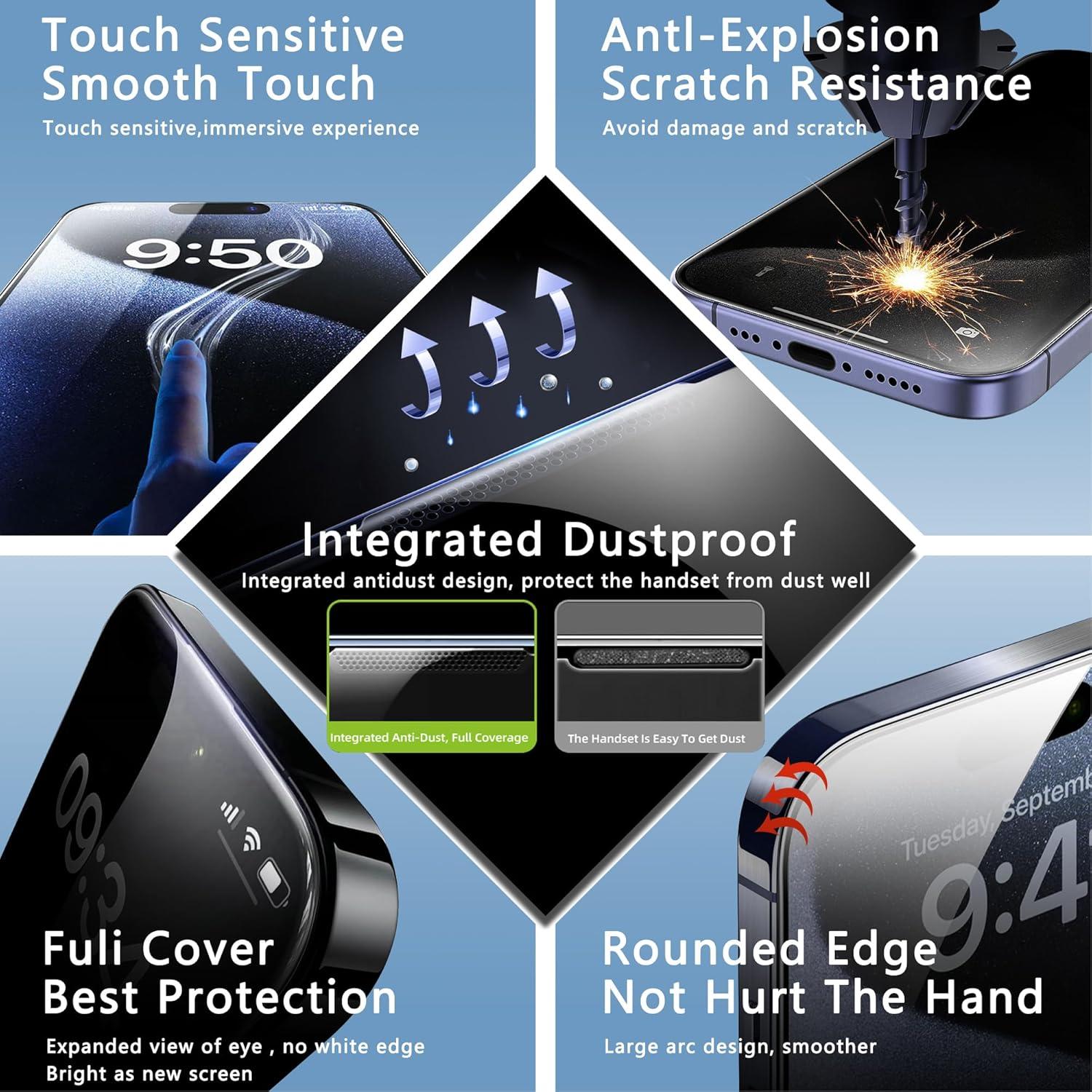 Protector de Pantalla Mate Vidrio Templado SHANG PIN JIA iPhone 11 Pro Max XS Max