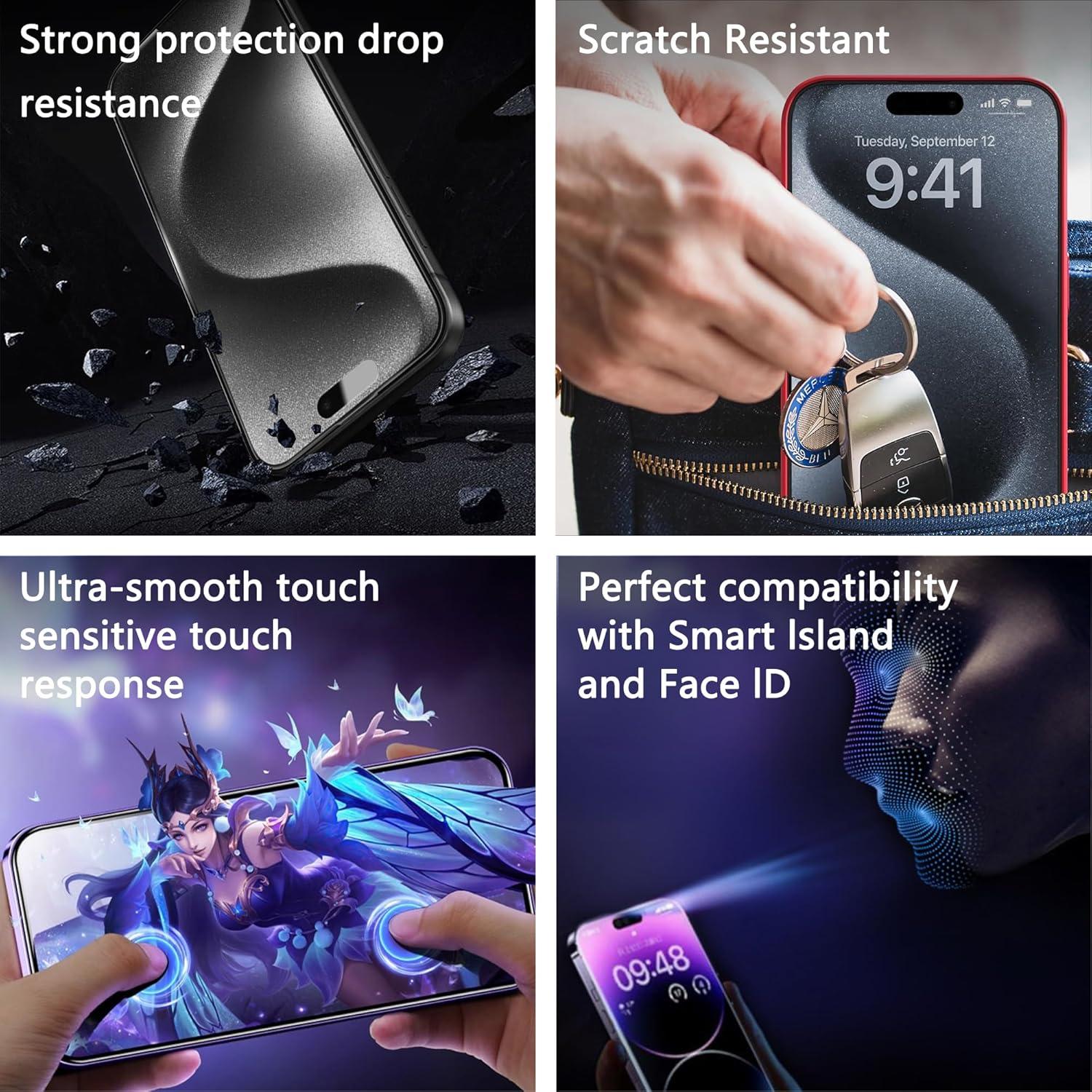 Protector de Pantalla Mate Vidrio Templado SHANG PIN JIA iPhone 11 Pro Max XS Max