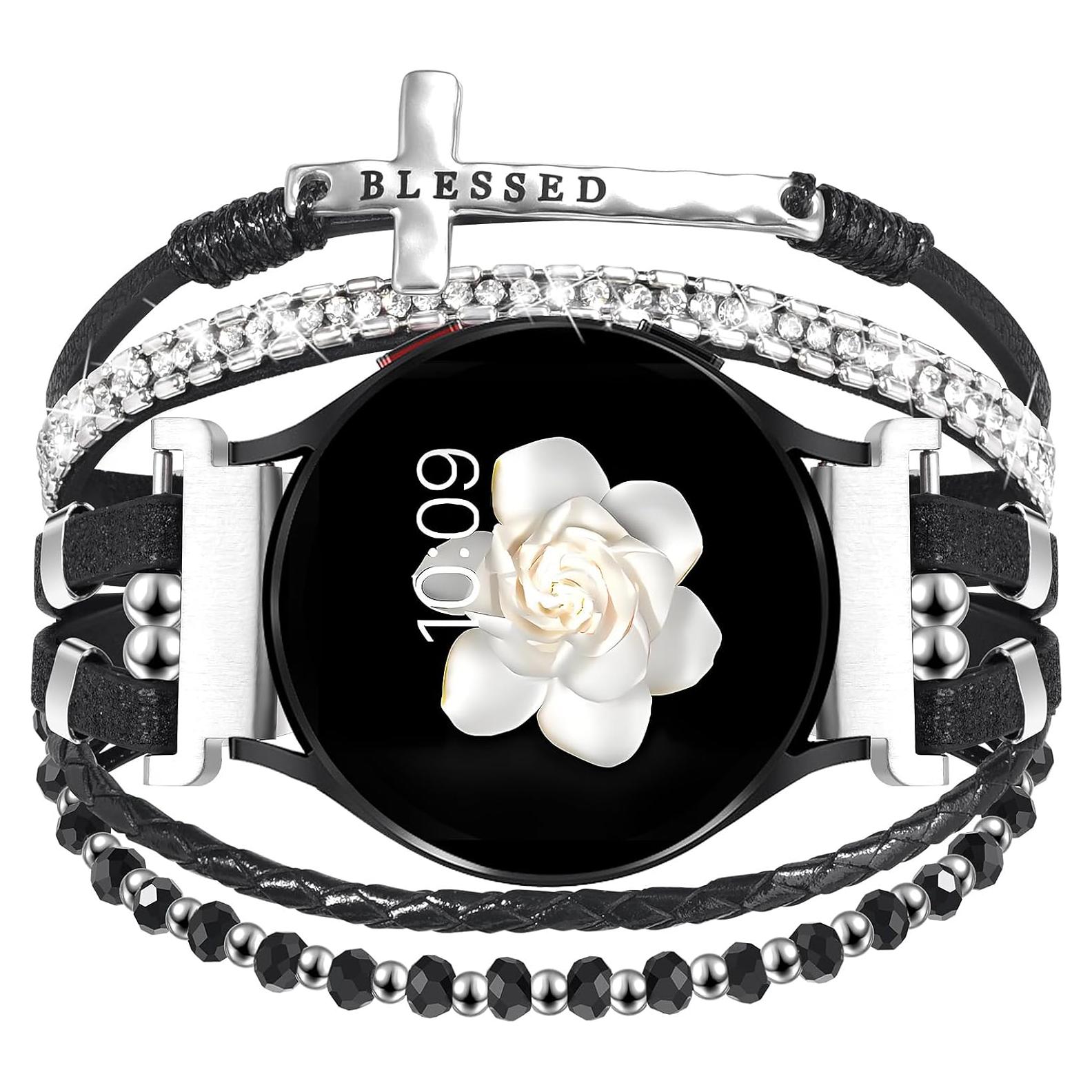 Pulsera de Cuero Boho Fancywrist para Galaxy Watch 20mm