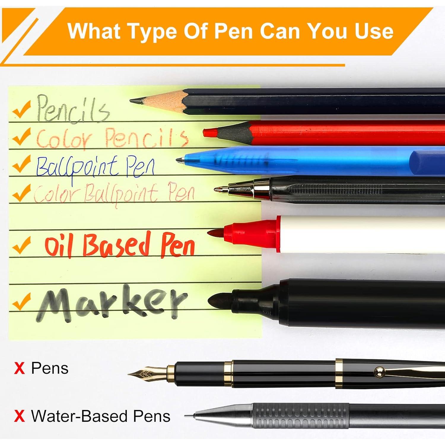 Notas Adhesivas Transparentes Rayadas SYMDROMIA 300 Hojas 7.62x7.62 cm