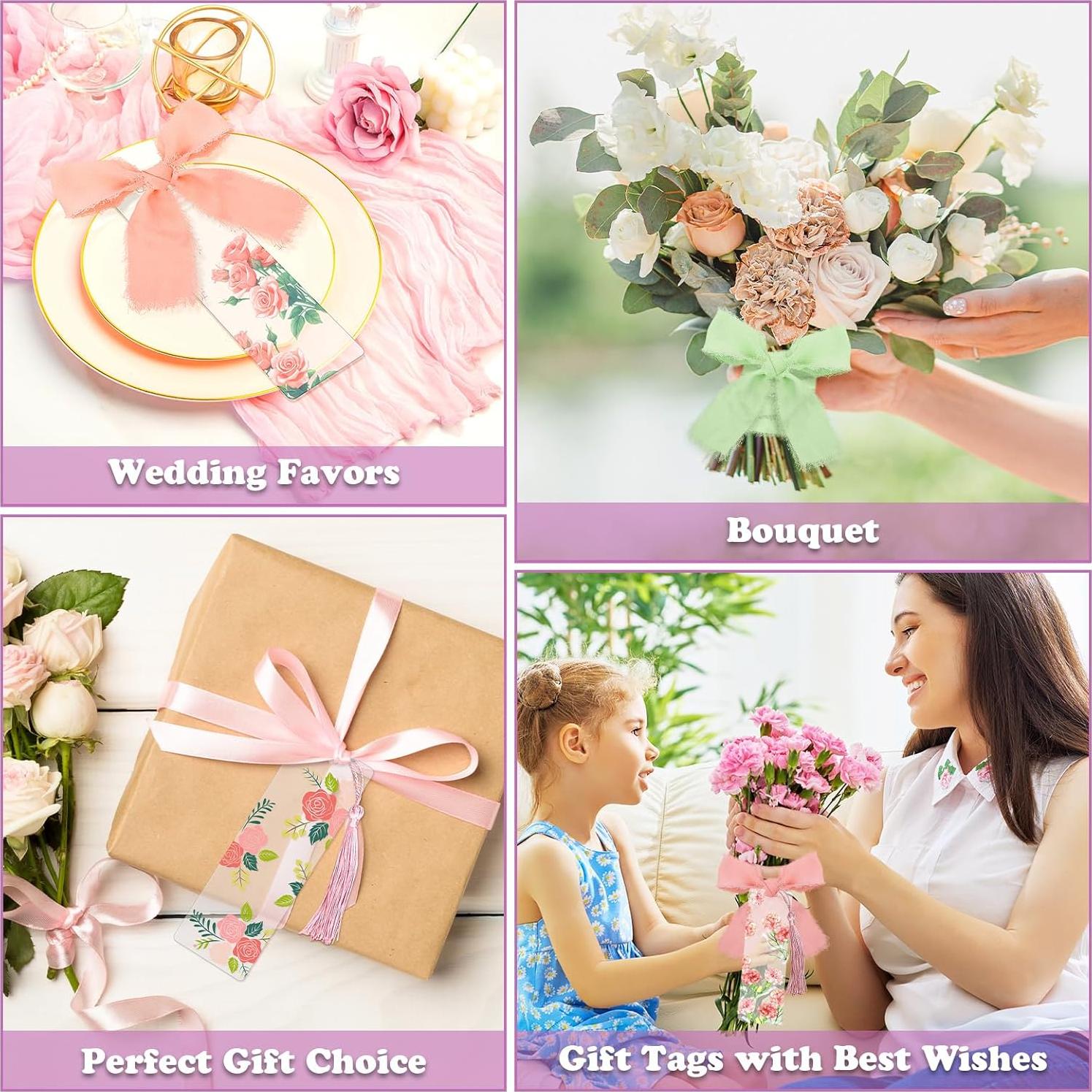 100 Marcadores Acrílicos BOBOKA Transparentes DIY con Cintas