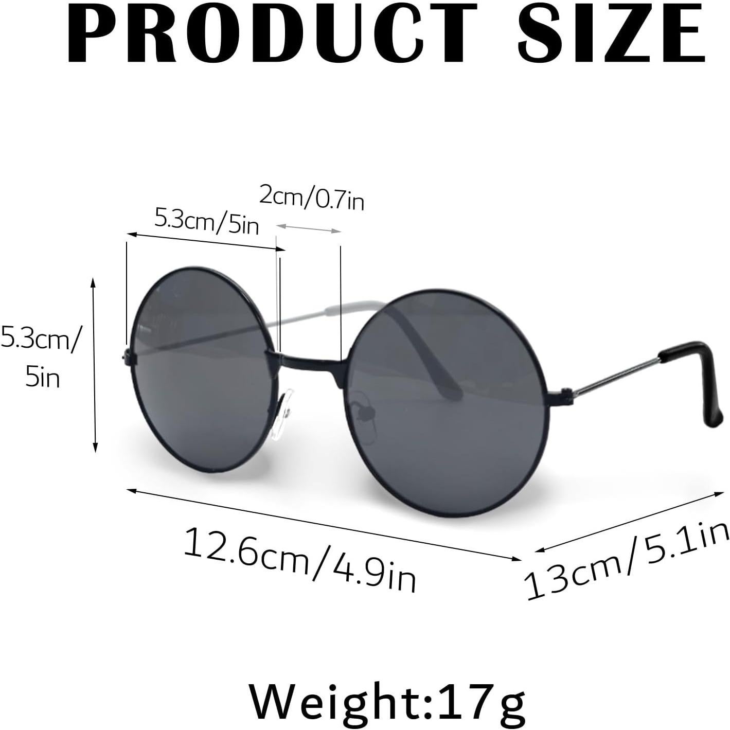 Set de Pendientes Vaqueros y Gafas de Sol Hippie HyperFun