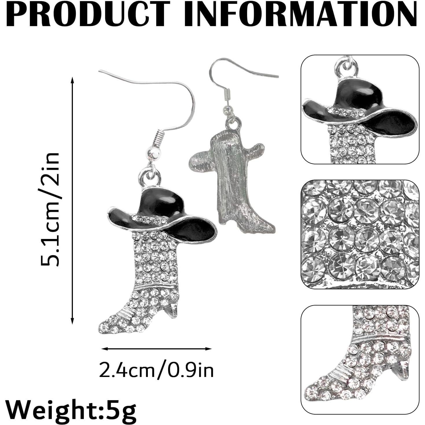 Set de Pendientes Vaqueros y Gafas de Sol Hippie HyperFun