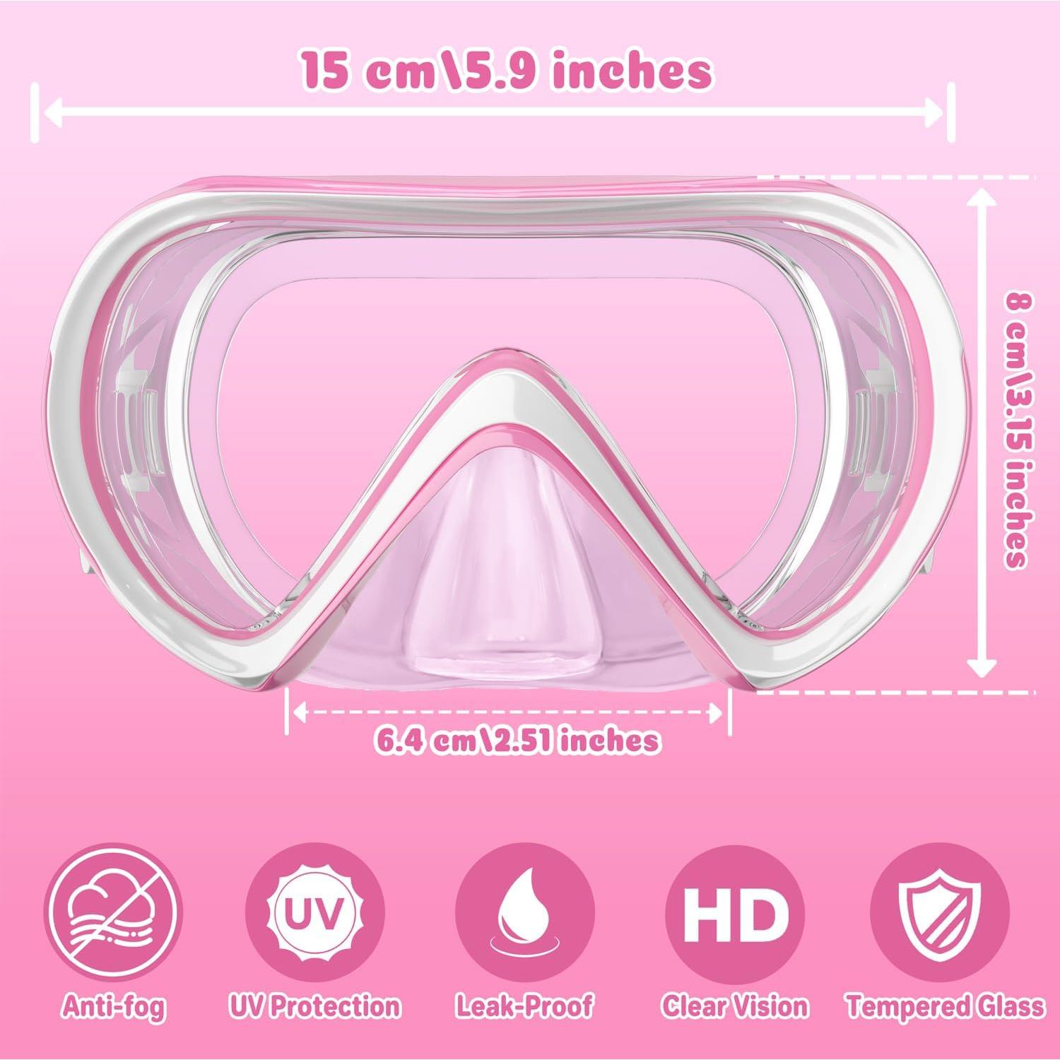 Gafas de Natación para Niños COOLOO con Cristal Antivaho