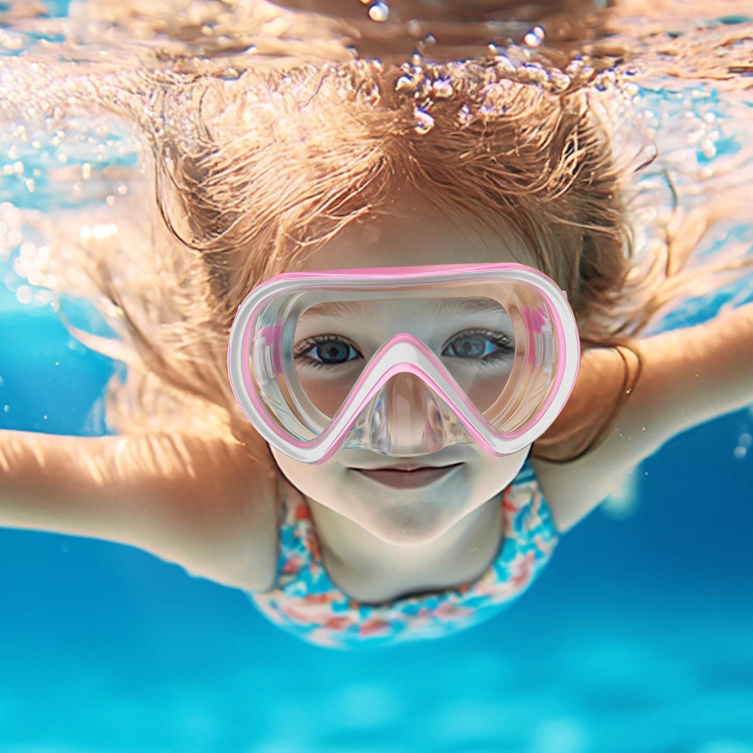Gafas de Natación para Niños COOLOO con Cristal Antivaho