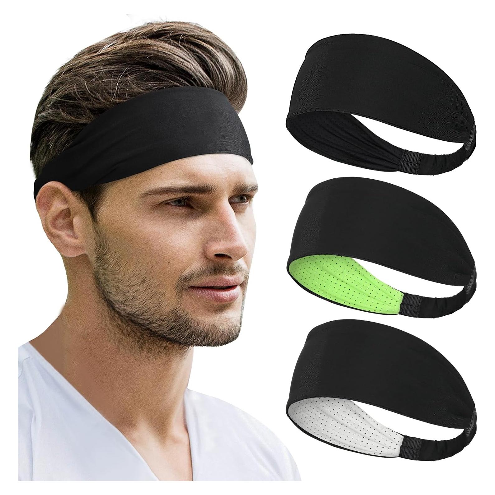 Cintas para la cabeza Beister 3 unidades antideslizantes