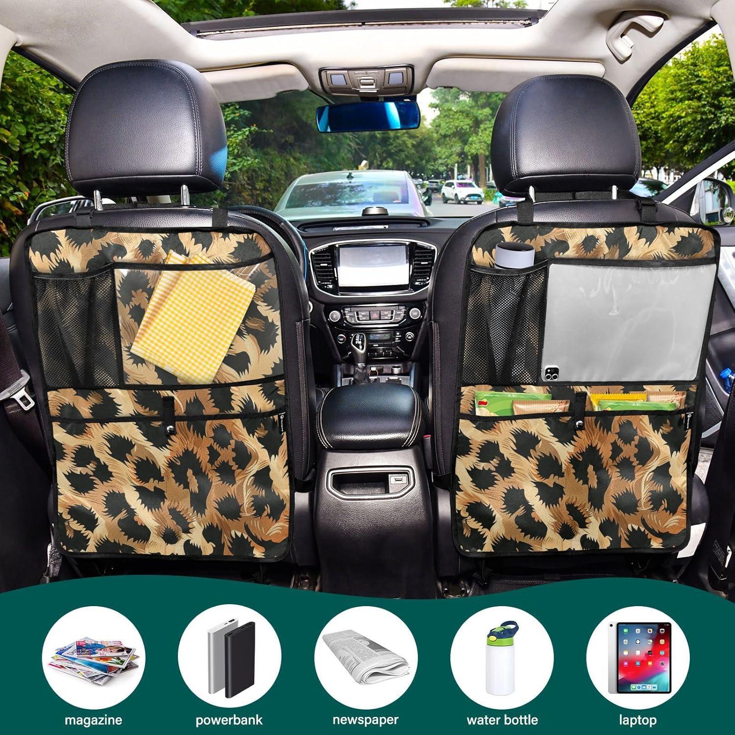 Organizador de respaldo de asiento de coche BOENLE x2 impermeable