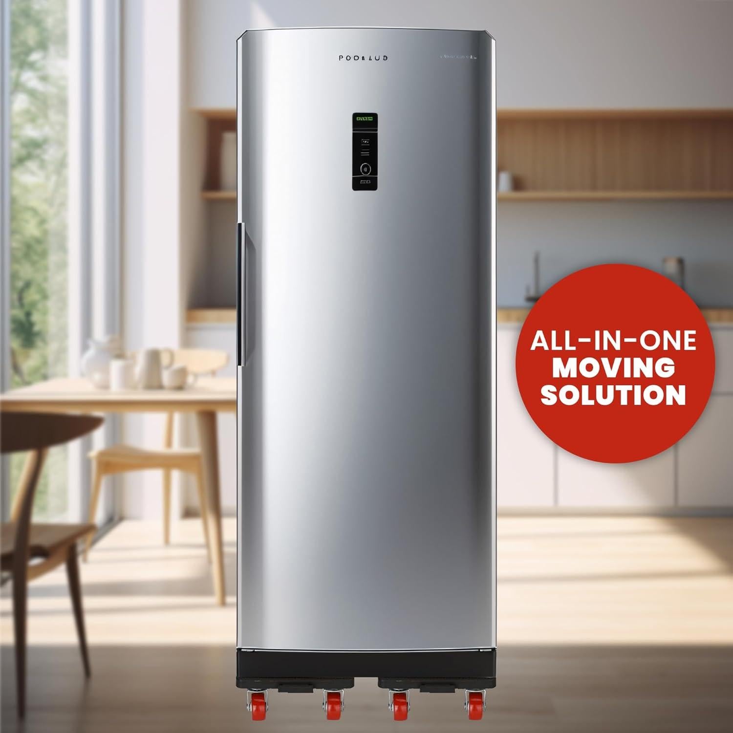 Juego de Dolly para Muebles Talime - Capacidad 544 kg, 5 Ruedas Giratorias