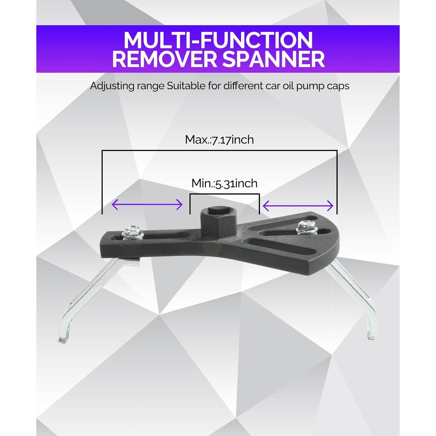 Herramienta de Extracción de Bomba de Combustible RACOONA 13-18 cm