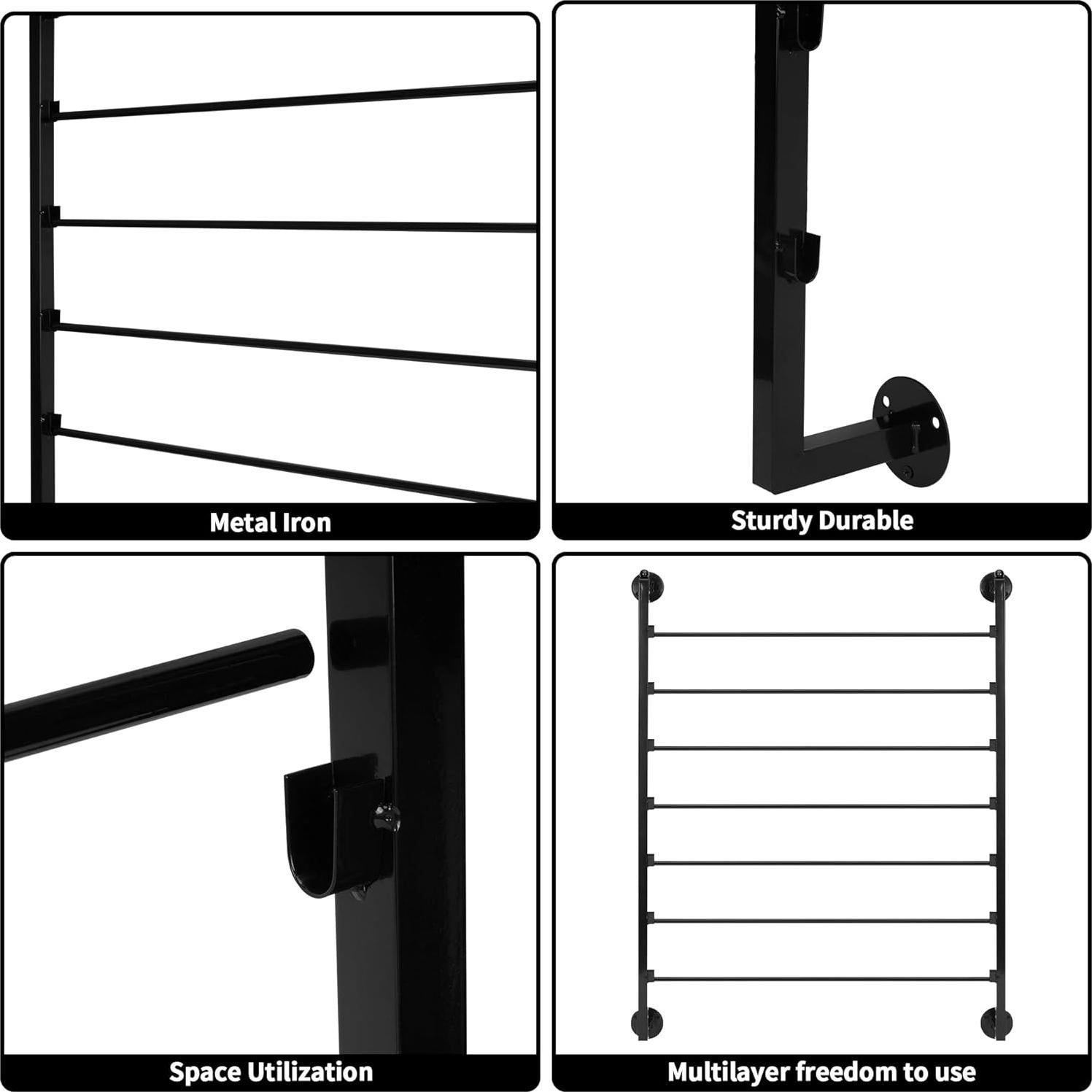 Organizador de Cinta ikare de Metal 7 Niveles Montado en Pared