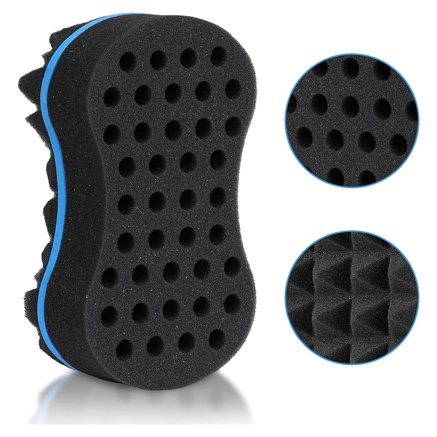 Esponja para Rizos Doble Cara Supaze - Cabello Natural 1Pcs