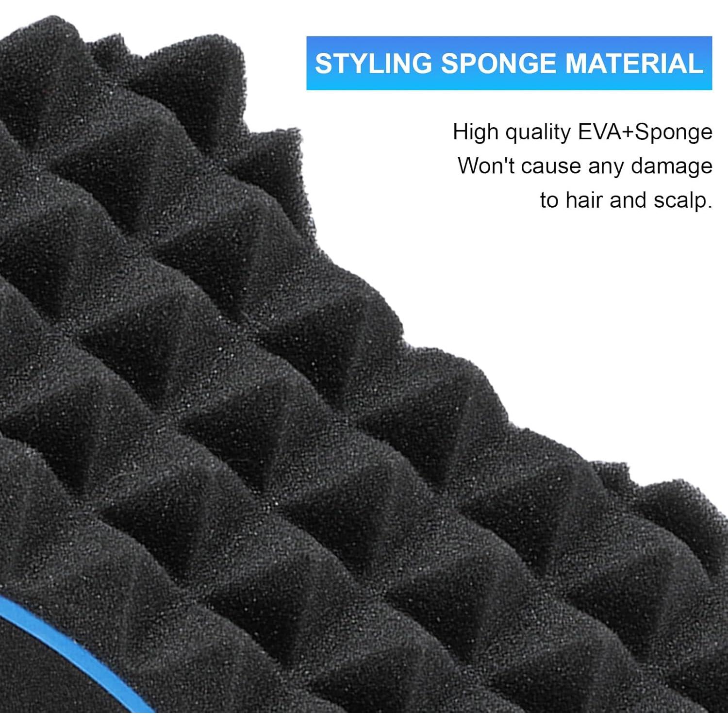 Esponja para Rizos Doble Cara Supaze - Cabello Natural 1Pcs