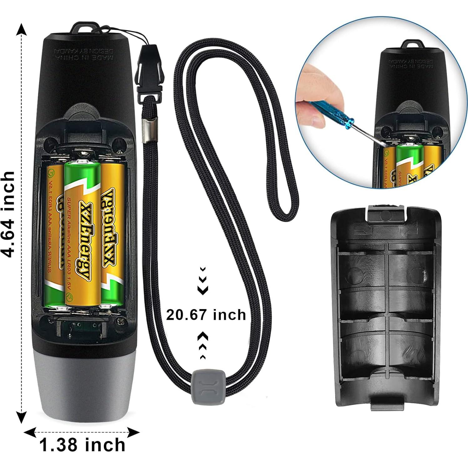 Silbatos Electrónicos ANIZR Ajustables 3 Tonos y 3 Volúmenes