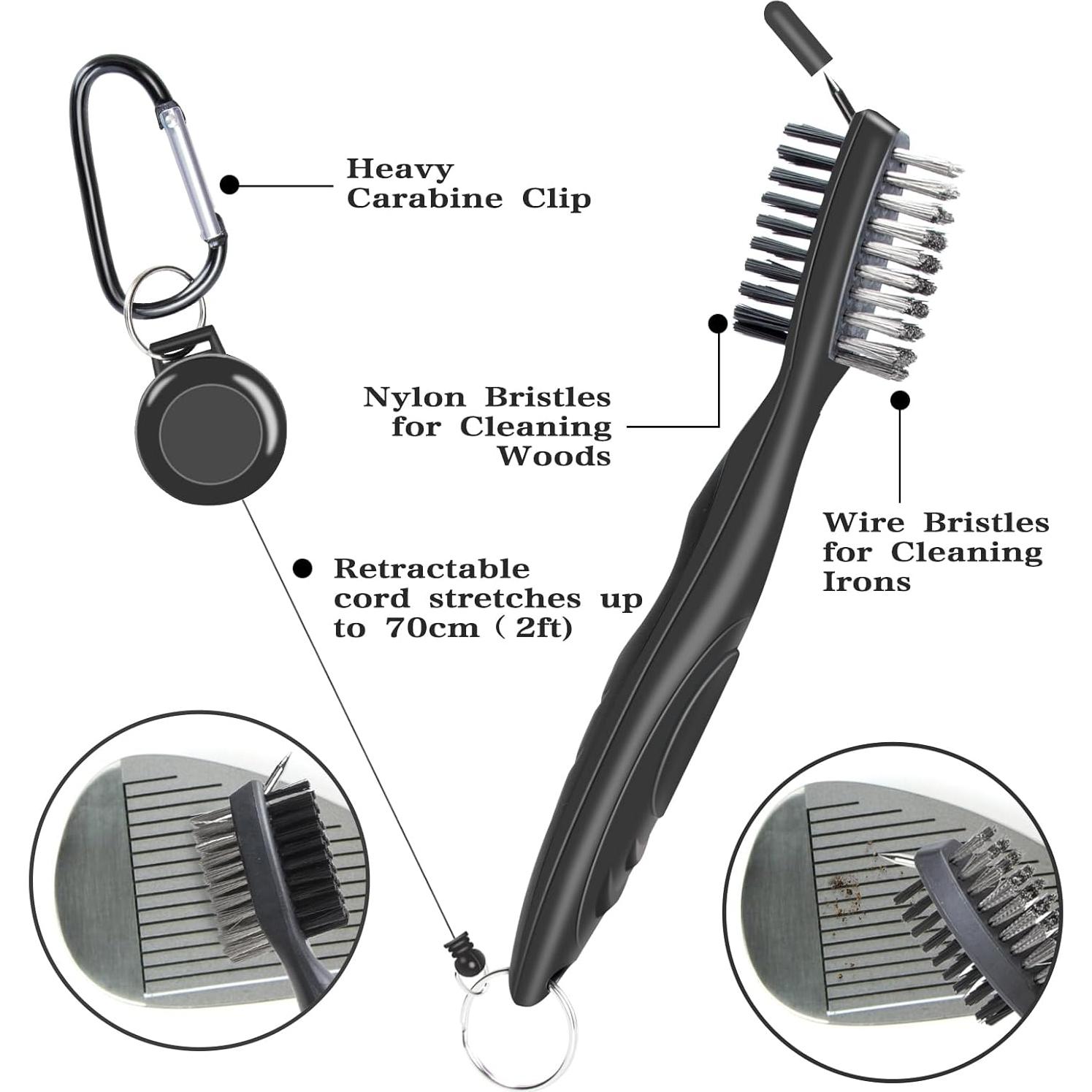 Kit de Limpieza Golf Seticek: 2 Toallas Microfibra 40.64 cm