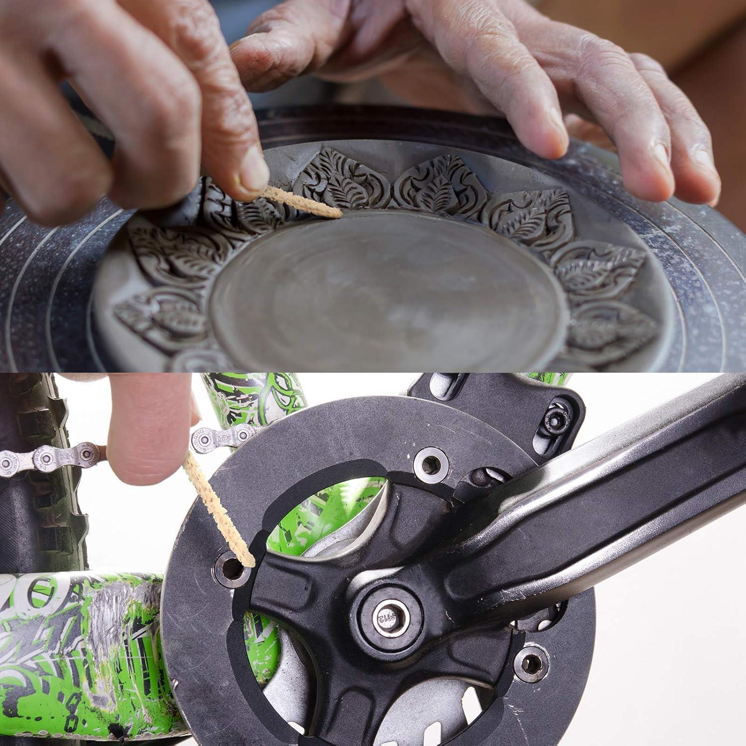 Limpiadores de Tubos Patelai 150 Piezas 16 cm Beige