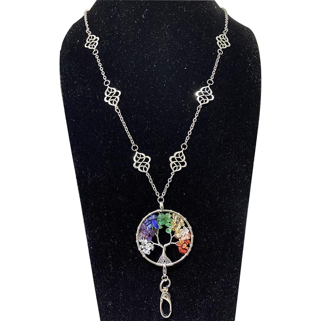 Collar Lanyard de Acero Inoxidable Leader Jin Árbol de la Vida