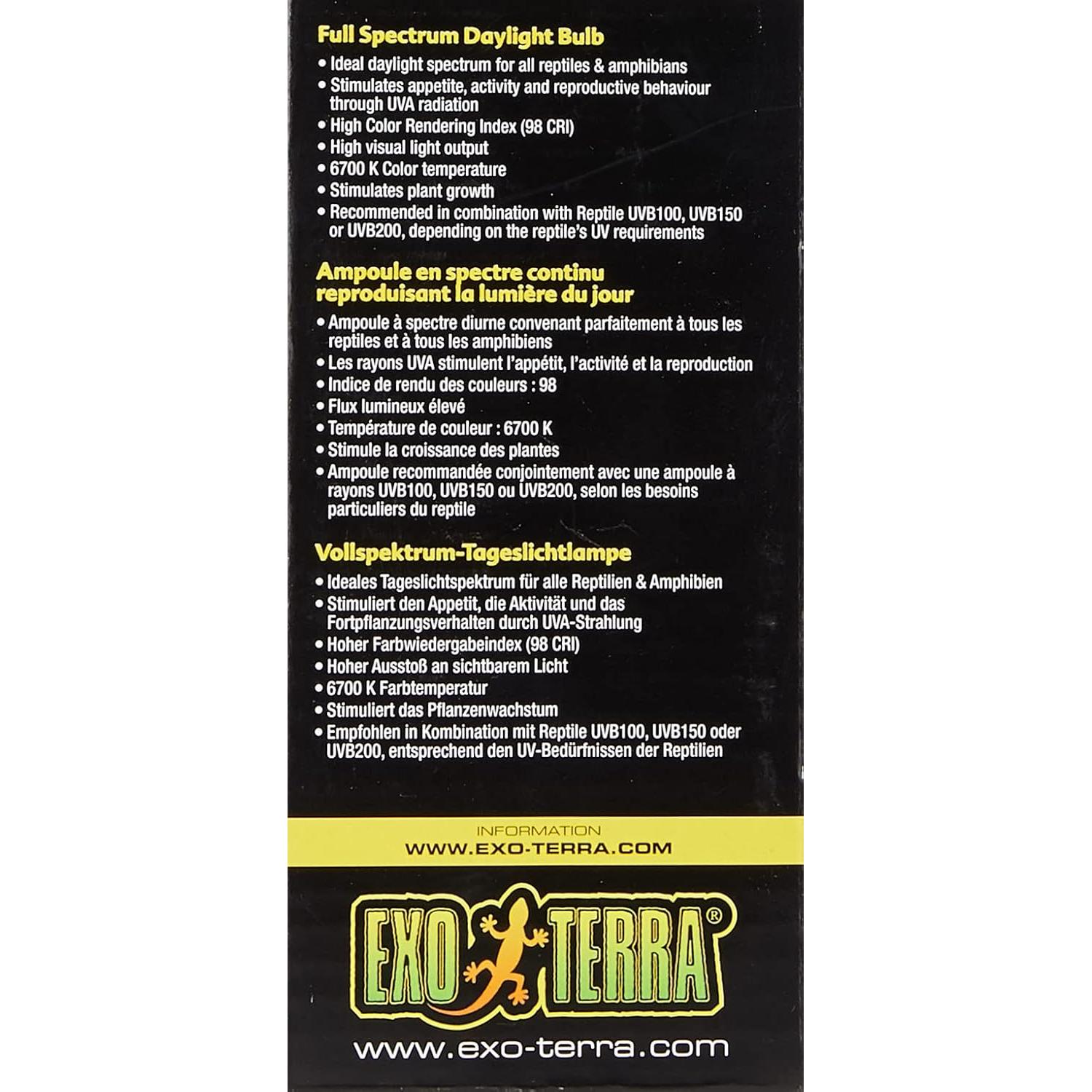 Lámpara Fluorescente Compacta Exo Terra Repti Glo 2.0 13W