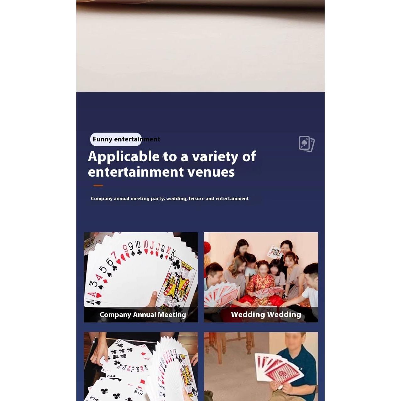 Baraja de Póker Impermeable XXROCSWH - 52 Cartas PVC