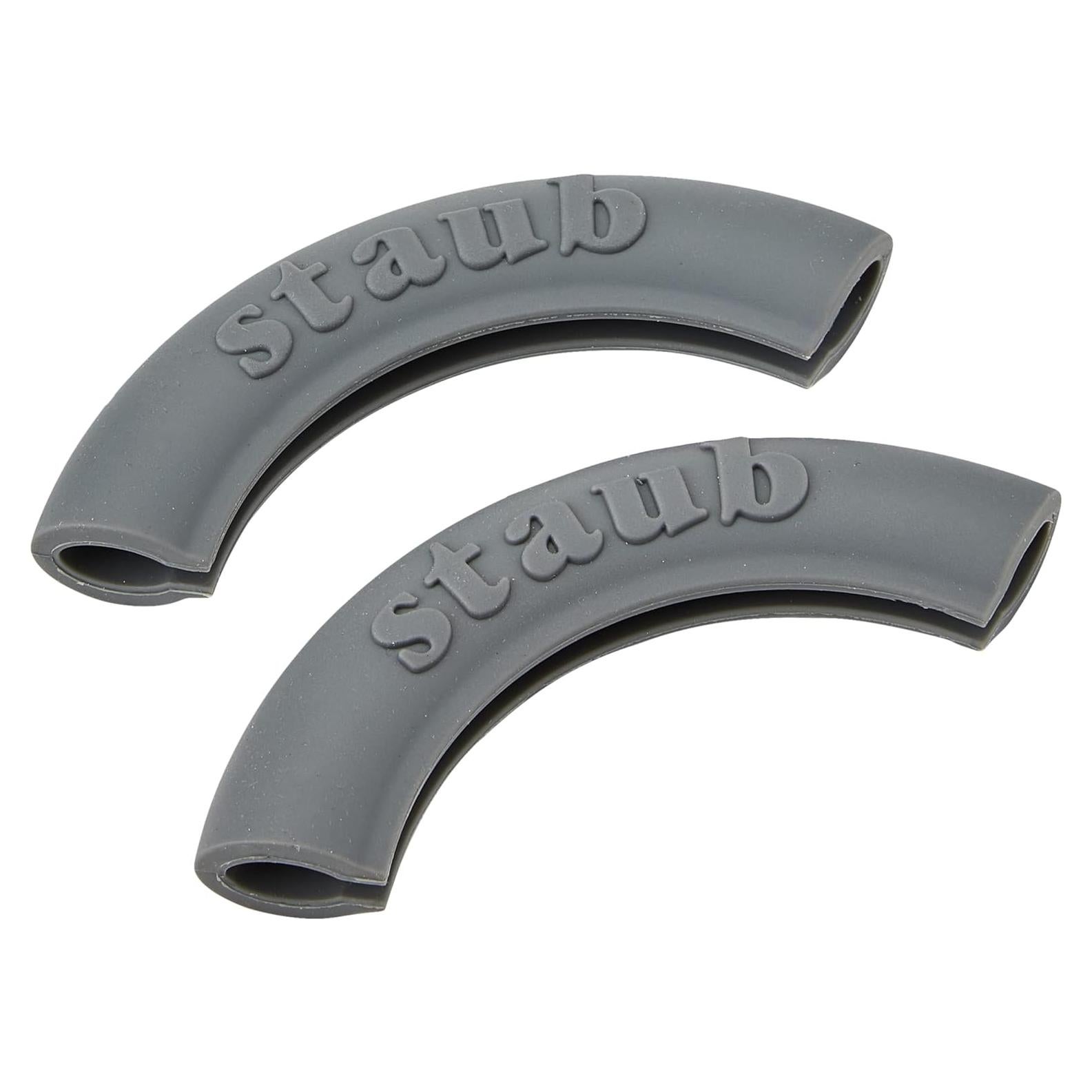 Cubierta de Mango de Silicona Staub 1004271, Redonda, Gris