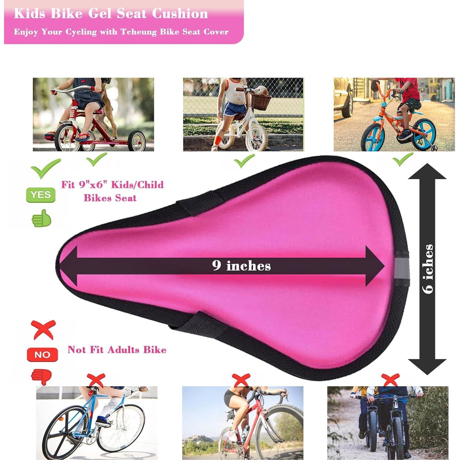 Cojín de Asiento de Gel TCheung BSC02 para Bicicletas Niños