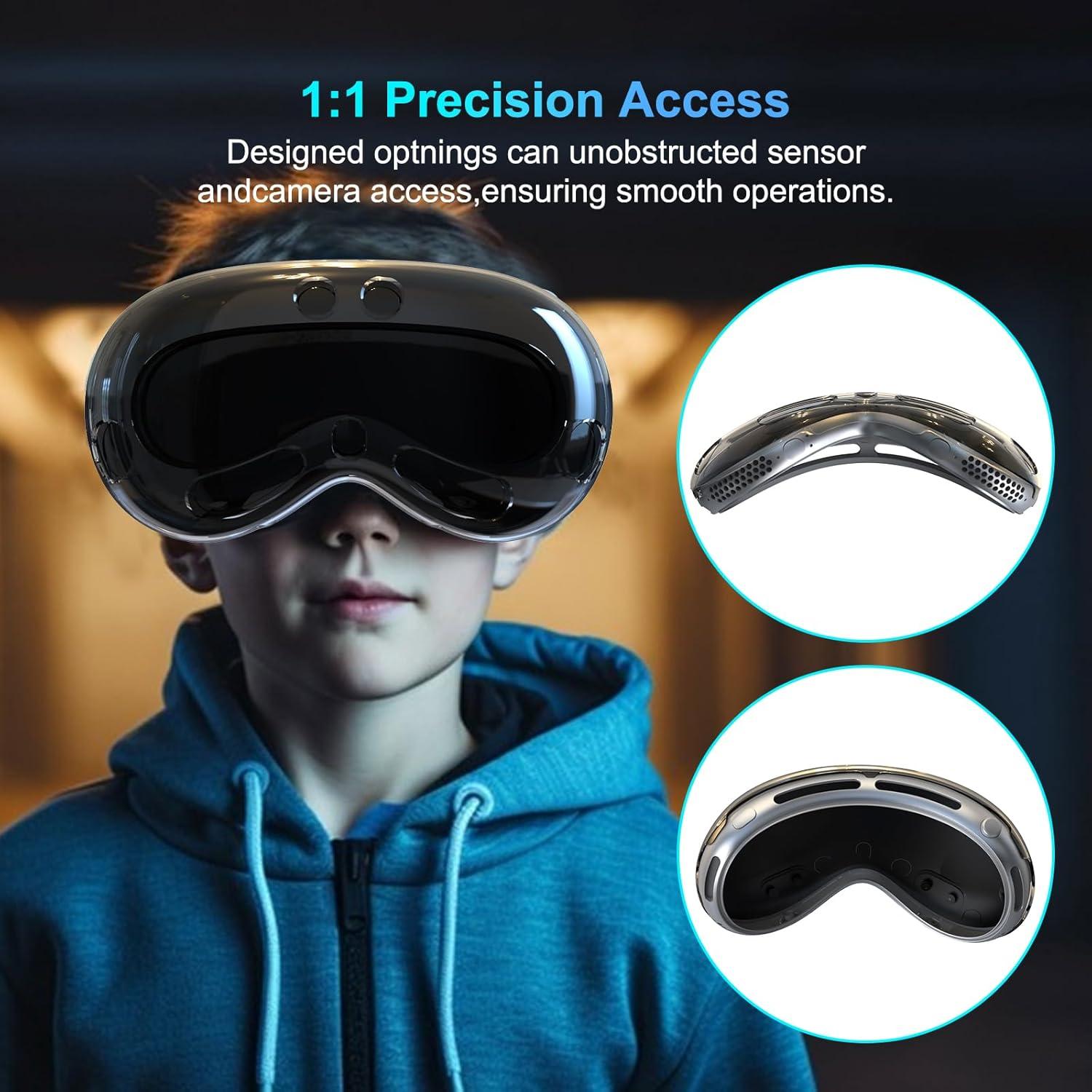 Funda Protectora Rc-Z para Apple Vision Pro - Transparente