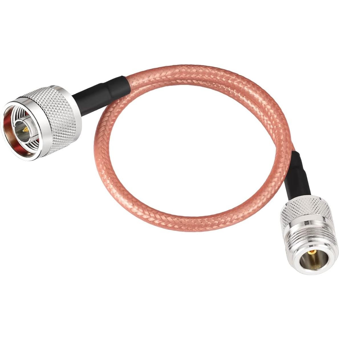 Adaptador N hembra a N macho Eightwood RG400 30cm 50 Ohm