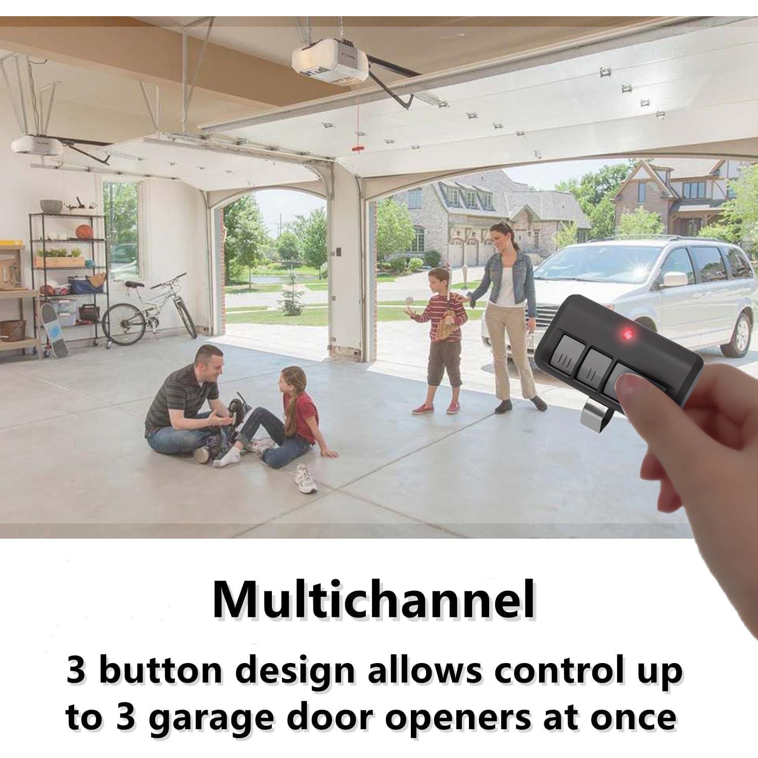 Control Remoto Universal Acvoce para Abridor de Garaje 3 Botones