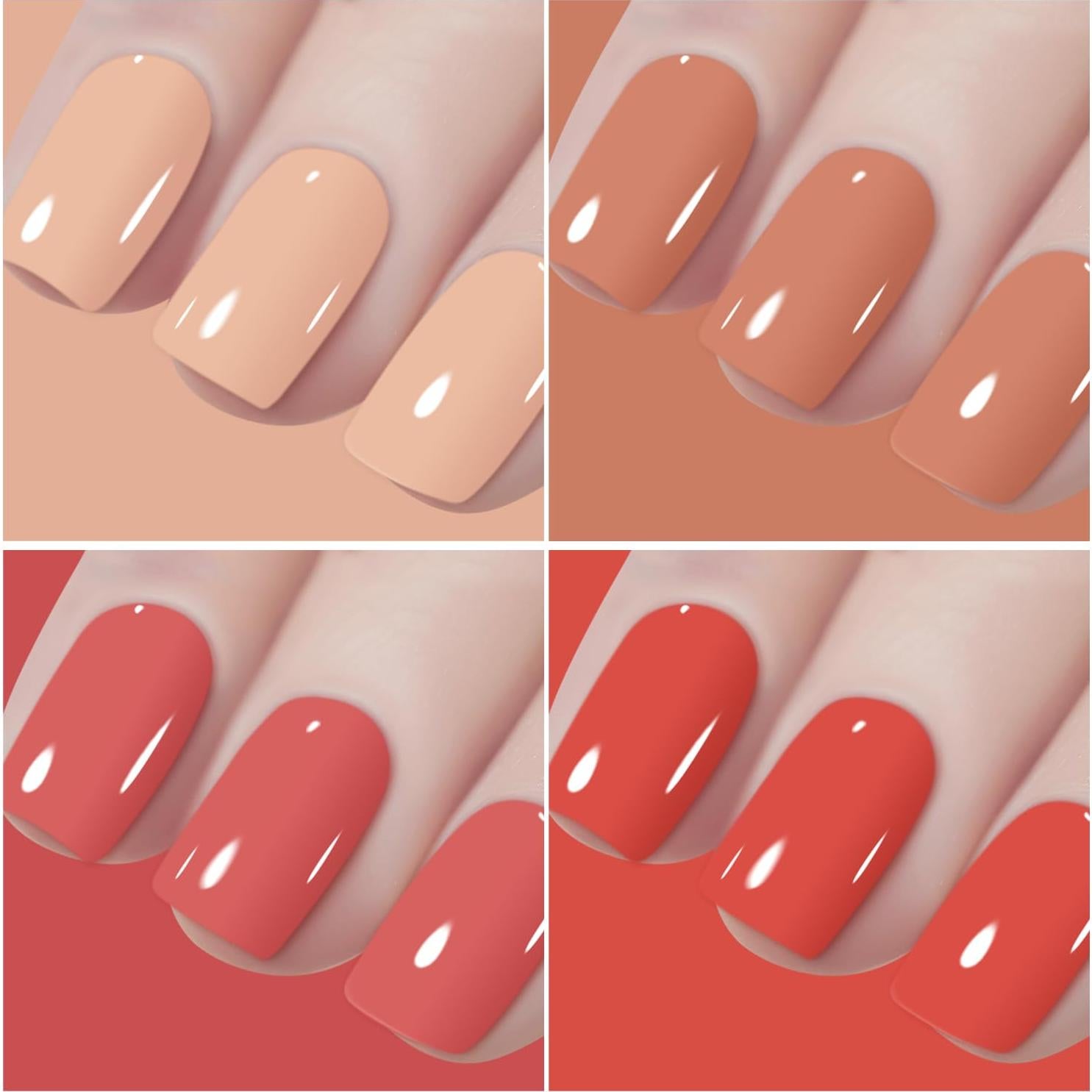 Set de Esmalte de Uñas en Gel Vishine 48 Colores 8ml