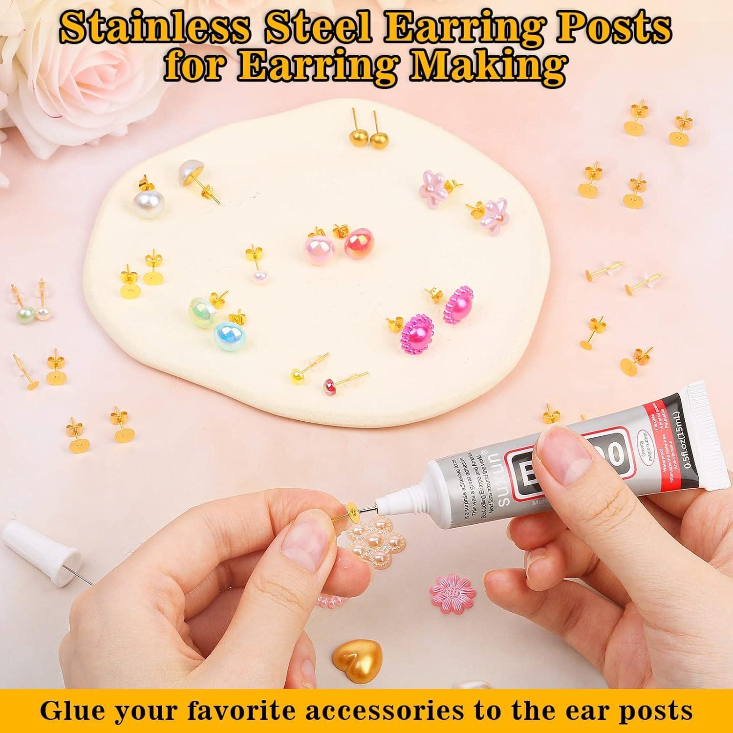 Kit de Fabricación de Joyería Evatage con 1002 Piezas y Pegamento