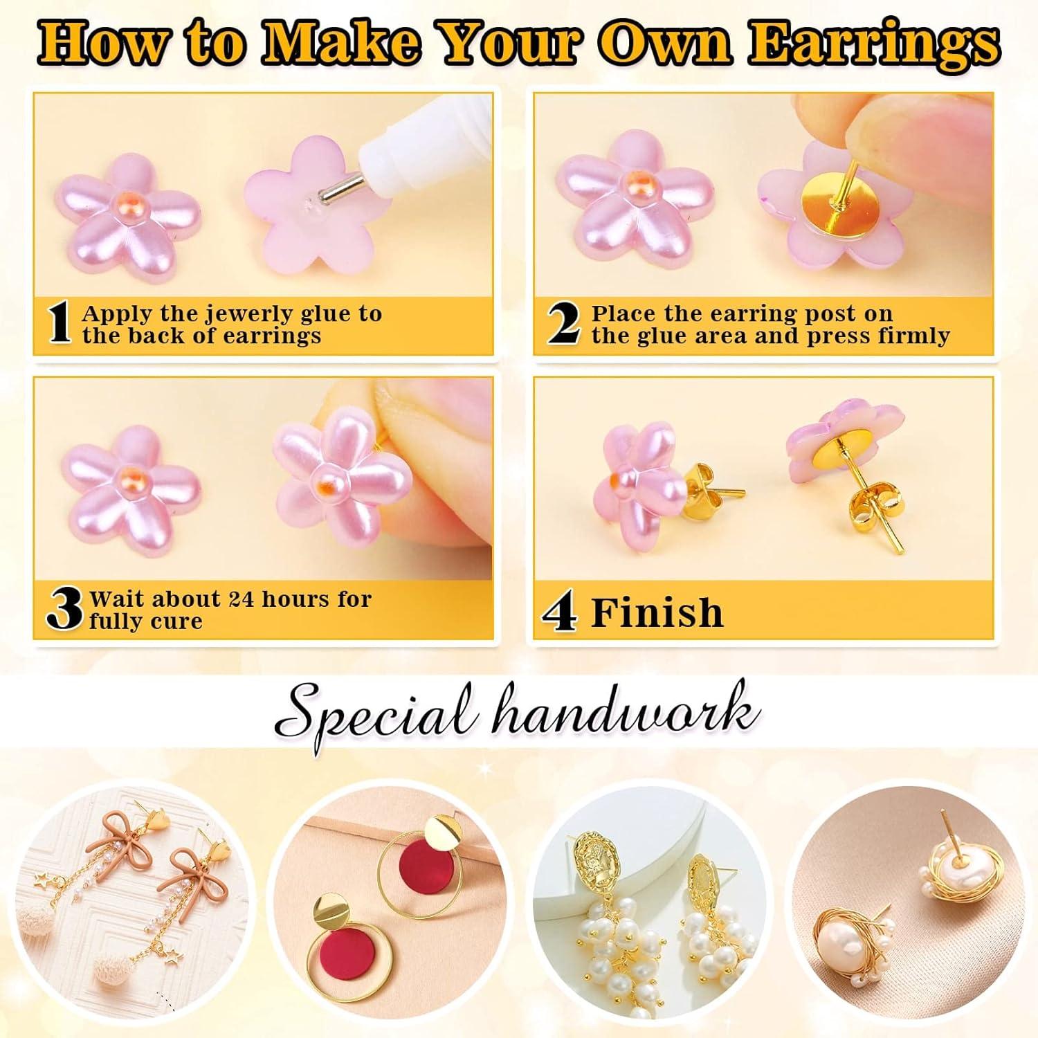 Kit de Fabricación de Joyería Evatage con 1002 Piezas y Pegamento